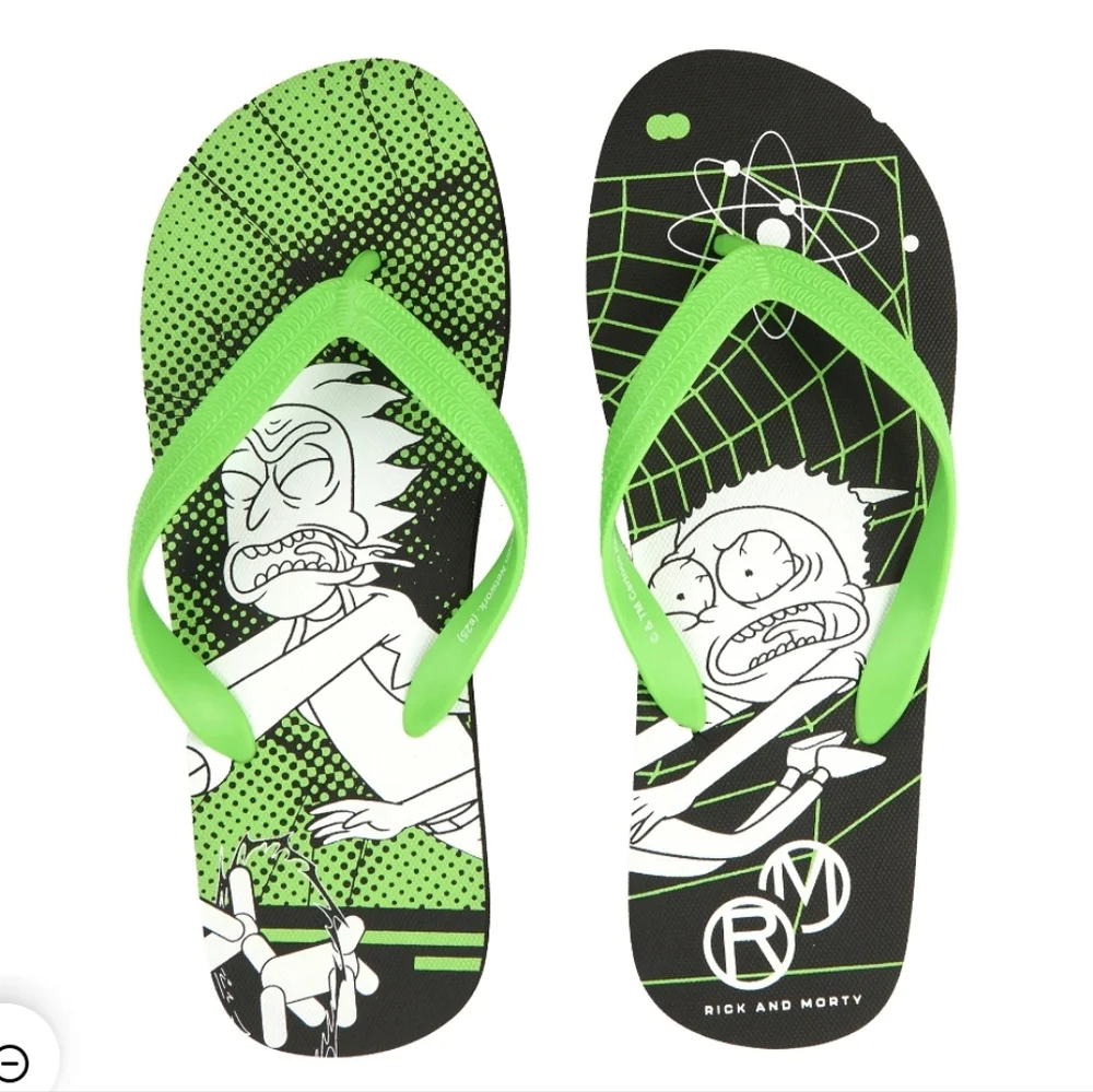 Rick & Morty Men's Flip-Flops